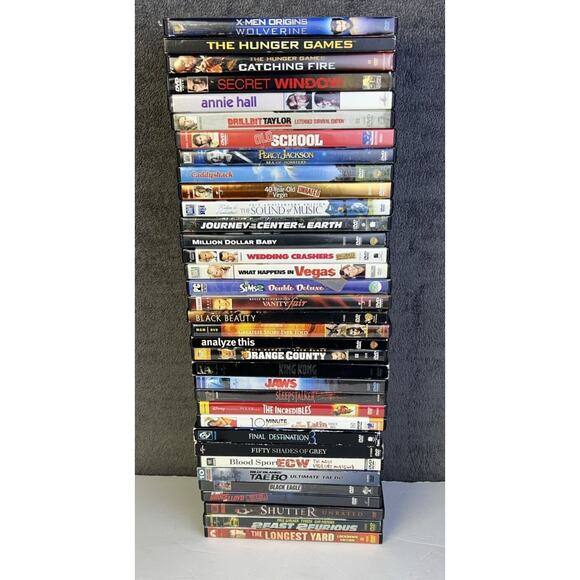 Large DVD Lot of 105 Movies ~ Horror, Comedy~ Drama-Workout- Action NEW & USED! - Picture 2 of 11